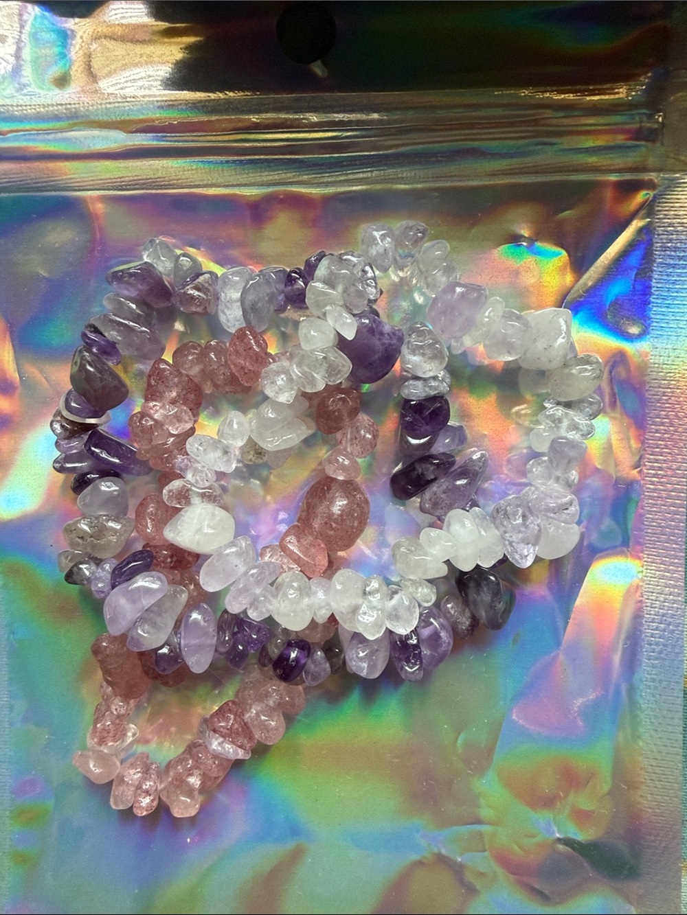 3 stone bracelets - Picture 1 of 1